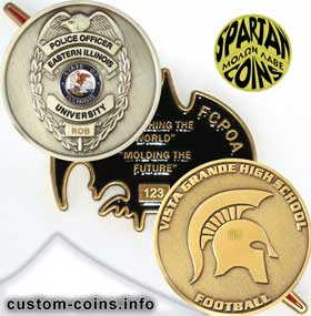 custom made silver coins